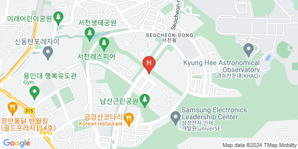 엠스테이 호텔 기흥Map View