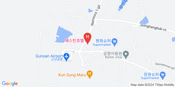 군산 웨스턴 호텔Map View