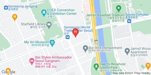 글래드 강남 코엑스 센터Map View