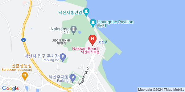 낙산 비치호텔Map View