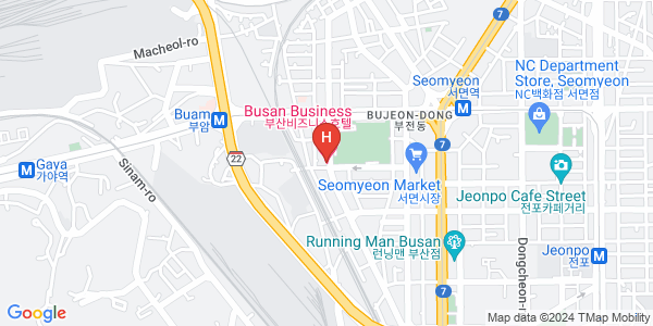 부산 비즈니스 호텔Map View