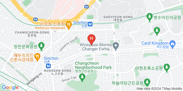 신촌 에버8 서비스 레지던스Map View