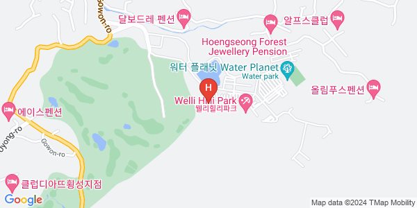 웰리힐리 파크 리조트Map View