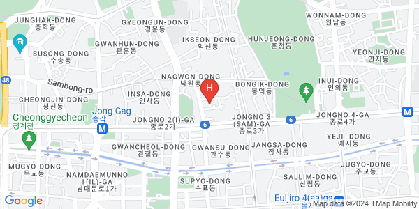 종로 아마레 호텔Map View