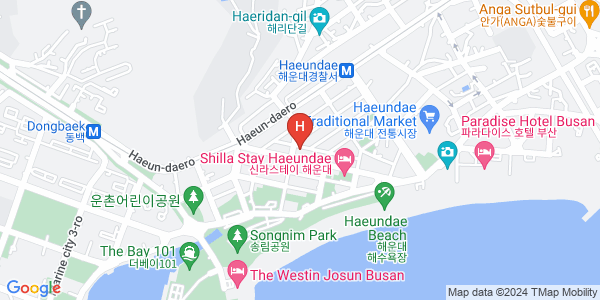 해운대 클럽 호텔Map View