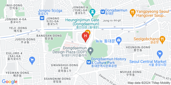 호텔 밀리오레 서울Map View