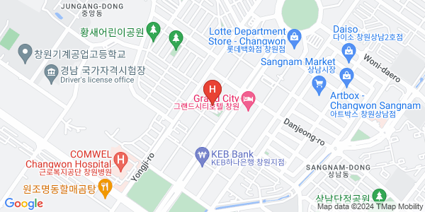 호텔 인터내셔널 창원Map View