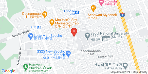 호텔 컬리넌 서초Map View