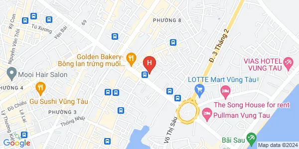 Vung Tau Plaza ApartmentMap View